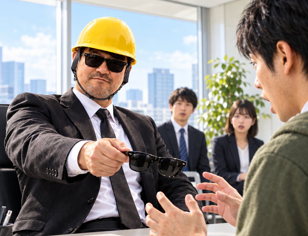 求人道場の看板の写真
